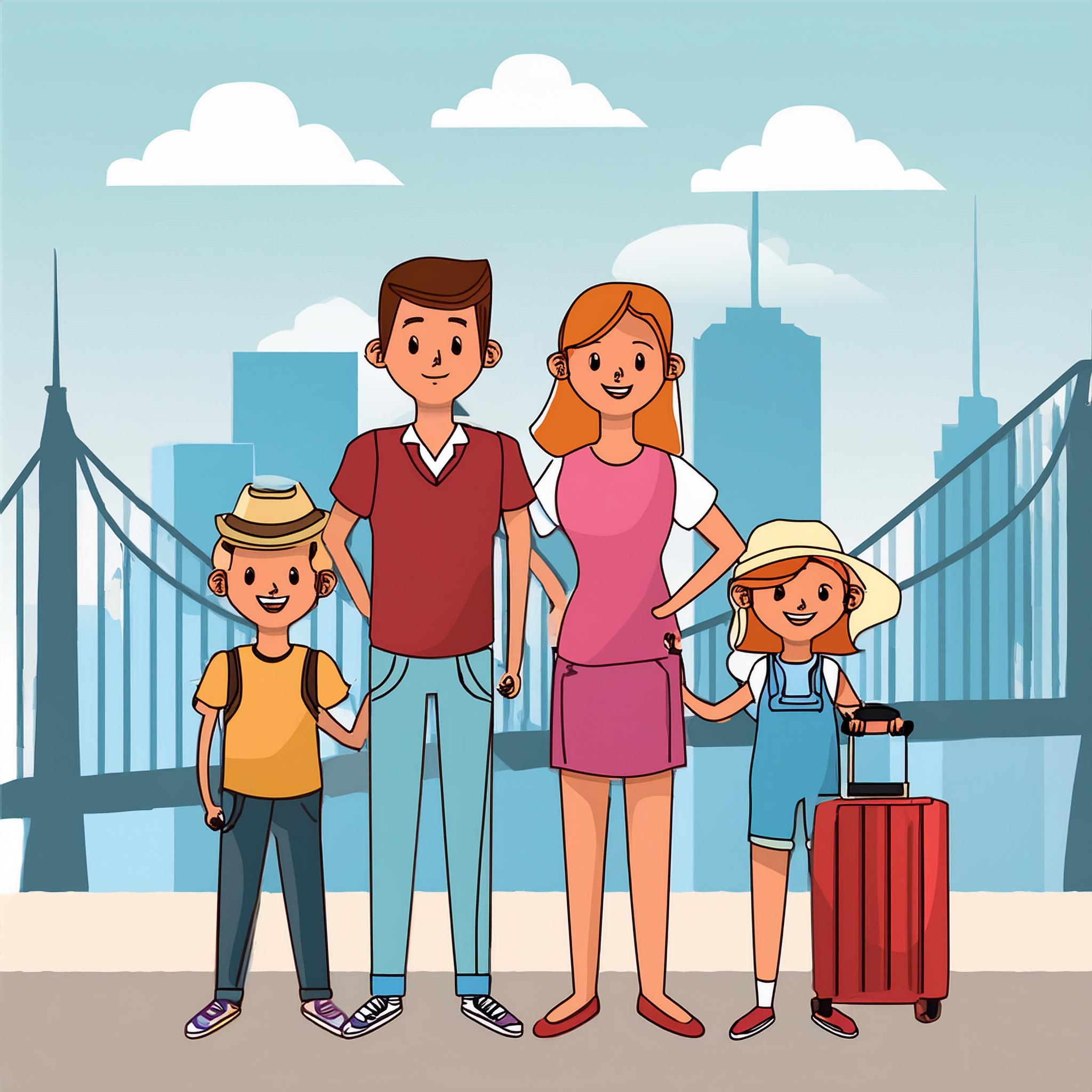 Firefly-nice-couple-with-3-children-travelers-in-new-york-99732.jpg